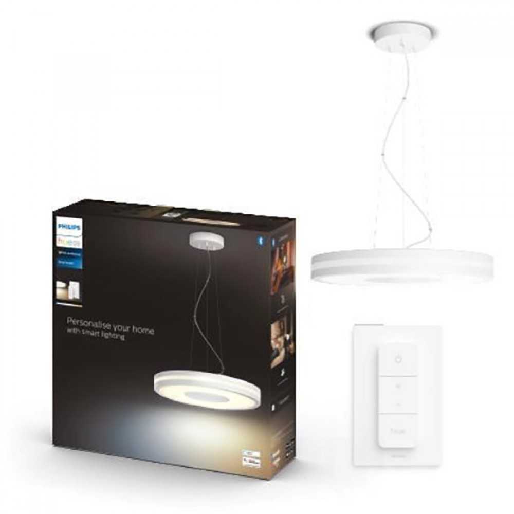 Philips, Colgante Being Hue Pendant White 1X39W 24V