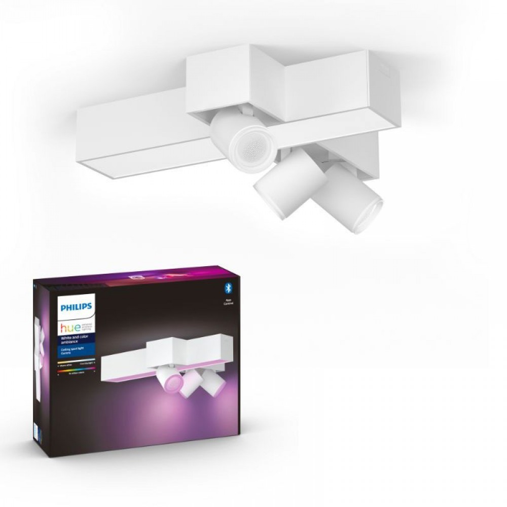 Philips, Plafón Centris Hue 3Lcross Ceiling White 