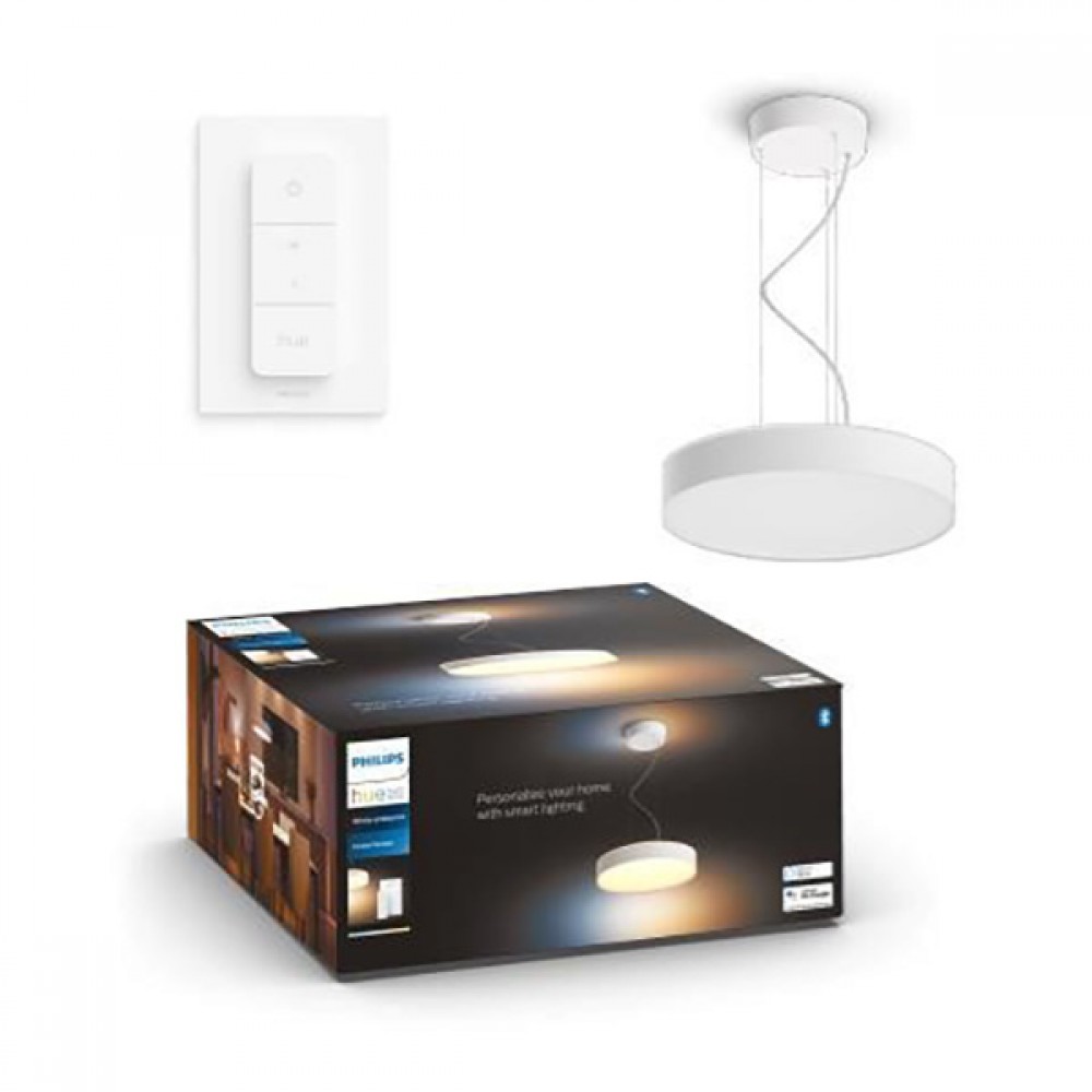 Philips, Colgante Enrave Hue Pendant White