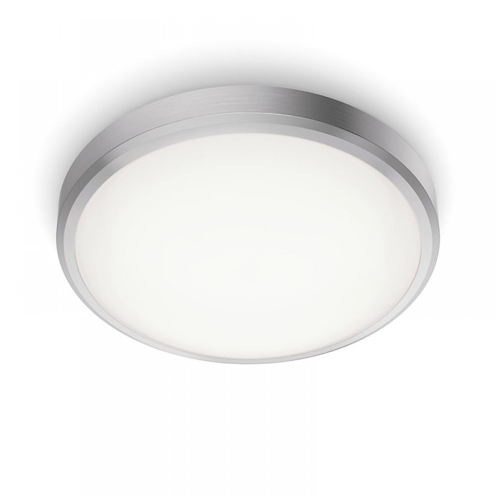 Philips, Plafon Doris Cl257 Philips 17W 4000K Niquel Ip44