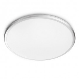 Plafon Led Spray Cl260 Philips 17W 2700K Plata Ip44