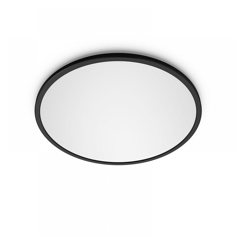 Philips, Plafon Superslim Cl550 Philips 18W 2700K Negro