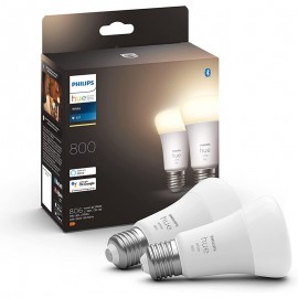 Bombillas Philips Hue w 9W A60 E27 2P