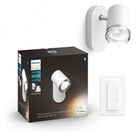 Foco Baño Adore Hue Single Spot White 1X5.5W 230V