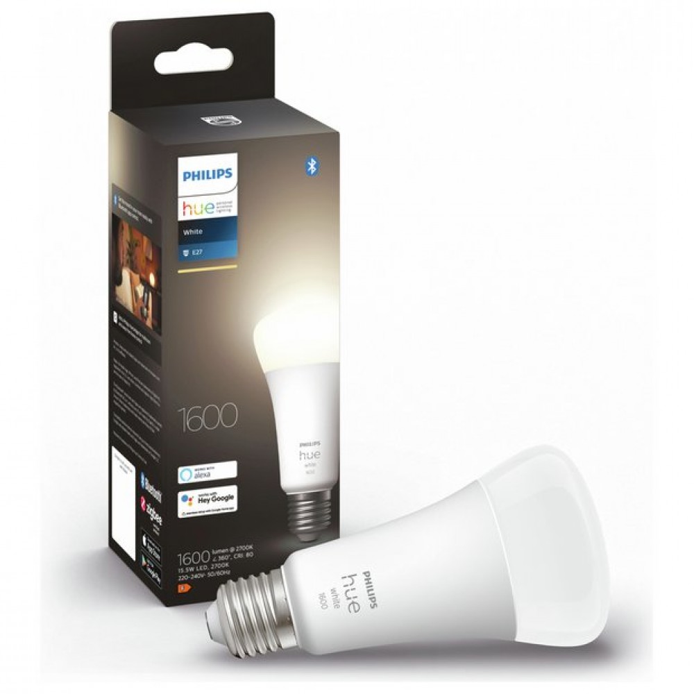 Philips, Bombillas Philips Hue w 15.5W A67 E27 1P 