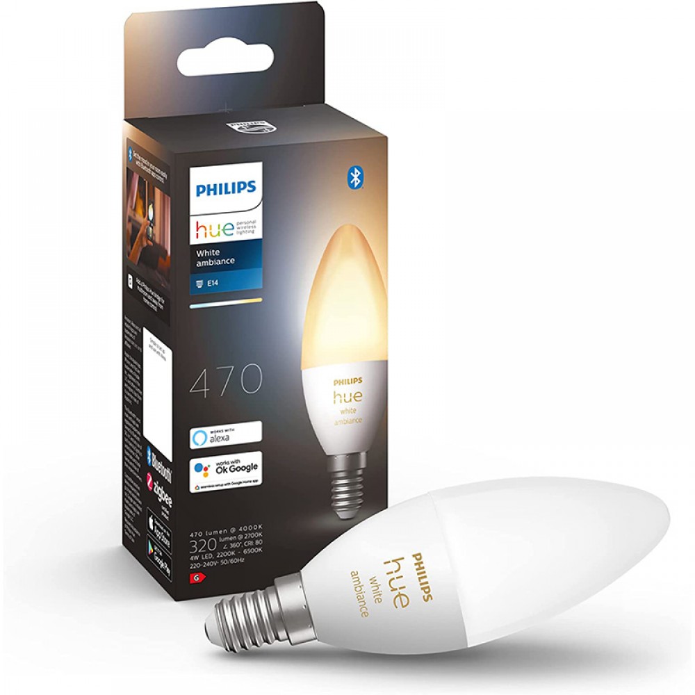 Philips, Bombillas Philips Hue wa 5.2W B39 E14 1P