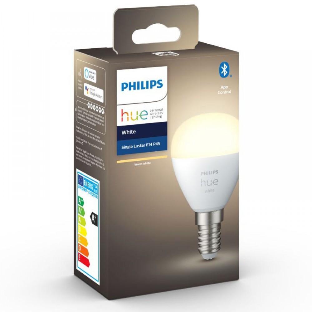 Philips, Bombillas Philips Hue w 5.7W Luster E14 1P