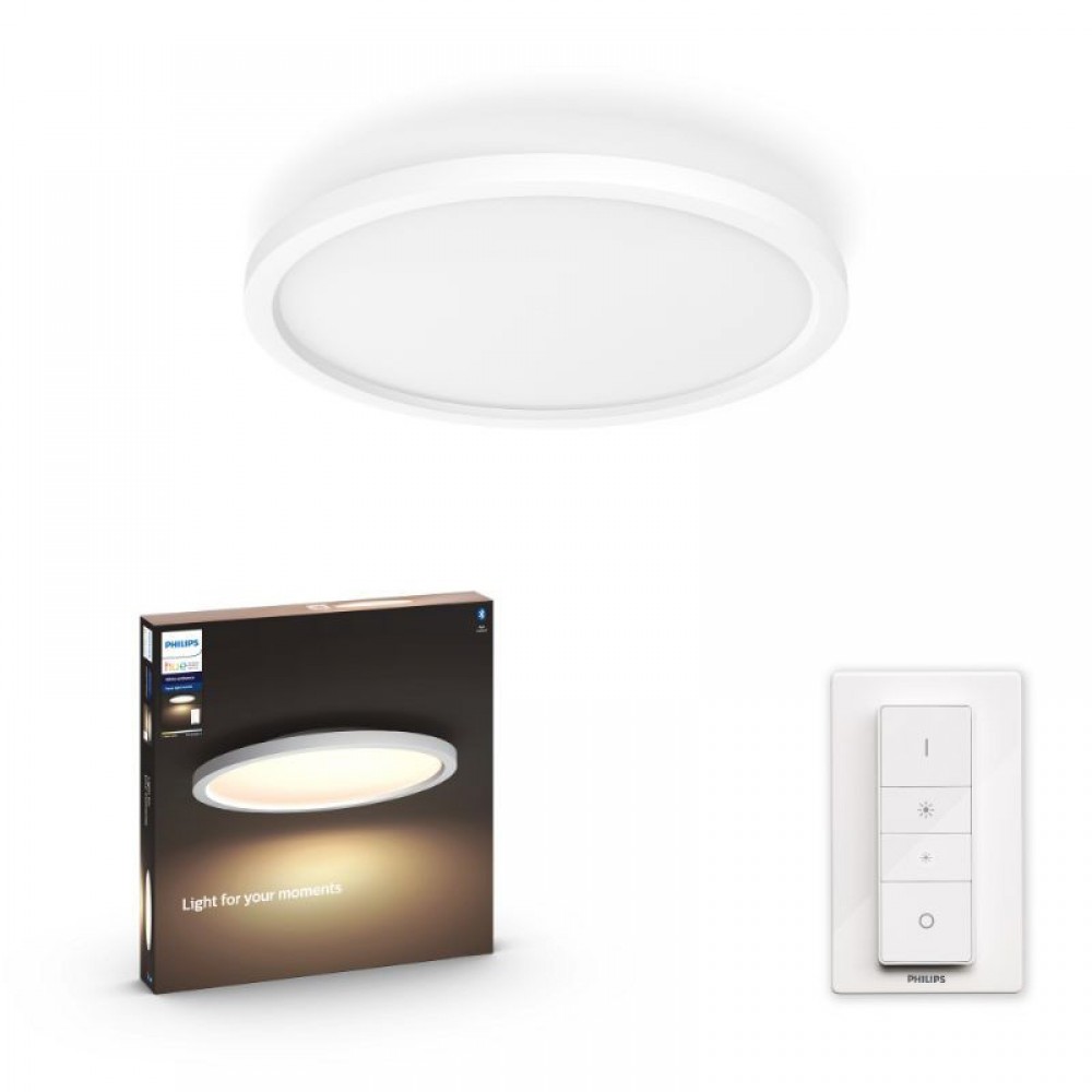 Philips, Panel 30X30 Aurelle Hue Panel Rd 24.5W Ceiling Lamp