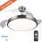 Ventilador Retractil DC Philips ATLAS Niquel 6 Velocidades