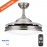 Ventilador Retractil DC Philips ATLAS Niquel 6 Velocidades