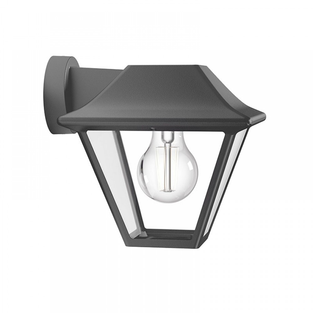 Philips, Aplique Exterior Alpenglow Antracita 1X60W