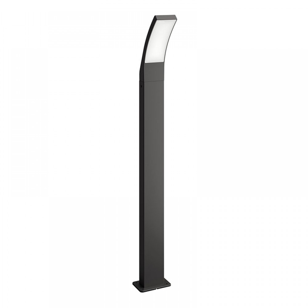 Philips, Poste Led Splay Philips Antracita 12W 4000K