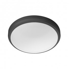 Plafon Doris Philips Exterior Led 6W 4000K Negro Ip54