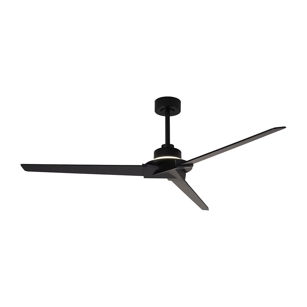 Mantra, Mantra Ventilador LED Pequeño - Negro - Madera Brisa Mini Negro - Madera 8725