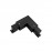 Mantra Conexion Alimentador en L - Polaridad Interna Negro Carriles Trifasicos Eco Negro 8733
