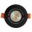 Mantra Empotrable LED Cct Panama Negro 8763