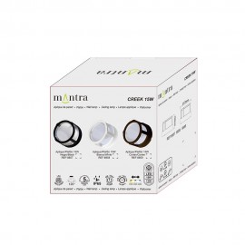 Mantra, Mantra Plafon-aplique Exterior Blanco LED Ip65 - 15w - Cct Creek Blanco 8858