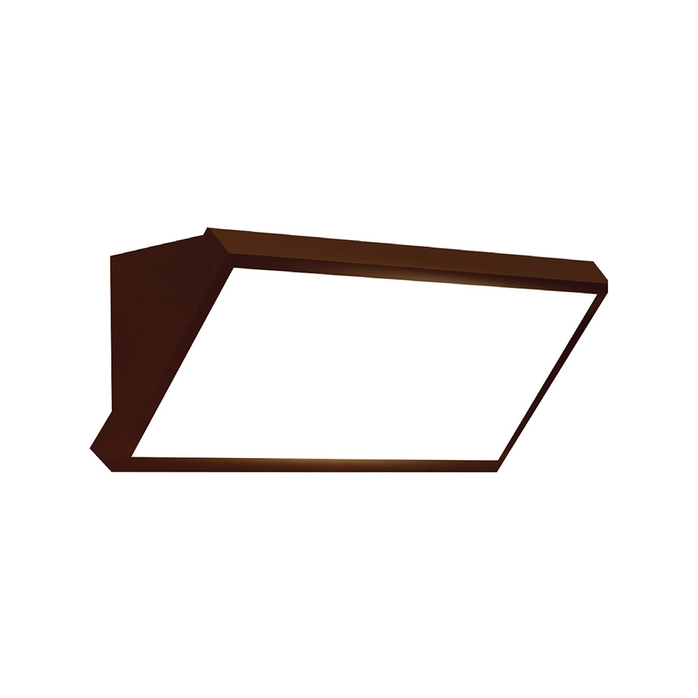 Mantra, Mantra Aplique Exterior Corten LED Ip65 - 20w - Cct Creek Corten 8862