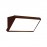 Mantra Aplique Exterior Corten LED Ip65 - 20w - Cct Creek Corten 8862