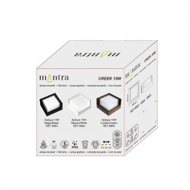 Mantra, Mantra Aplique Exterior Corten LED Ip65 - 15w - Cct Creek Corten 8865
