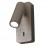 Mantra Aplique Lector Mini Gu10 - Nickel Satin Notte Nickel Satinado 8875