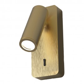 Mantra Aplique Lector Mini Gu10 - Cuero Notte Cuero 8876