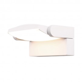 Mantra Aplique LED 12w 3000k Blanco Hood Blanco 8895