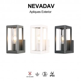 Mantra, Mantra Aplique 1l E27 Blanco Nevada Blanco 8898