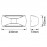Mantra Aplique LED 12w 3000k Blanco Butan Blanco 8902