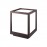 Mantra Sobremuro 1l E27 Negro Utah Corten 8930