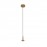 Mantra Lampara LED 5w 3000k W-t Cristal Andromeda Oro 8931