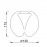 Mantra Cobre Cristal Modular Light 4 Cristales Andromeda Cobre 8938