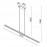 Mantra Lampara LED 54w - Pintura Oro Lineal Oro 8961