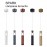 Mantra Colgante 1l LED 7w - Oro Pintura Spark Oro 8969
