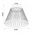 Mantra Plafon LED 43w 3000k Spider Gris 8981