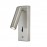 Mantra Tarifa Iii Aplique Lector LED 3w 3000k Nickel Satin Type-c Cargador Tarifa Iii Nickel Satinado 8986