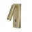 Mantra Aplique Lector LED 3w 3000k Cuero Type-c Cargador Tarifa Iii Cuero 8987