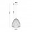 Mantra Colgante LED 43w 3000k Smart Negro 9016