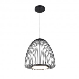 Mantra Colgante LED 43w 3000k Smart Negro 9016