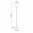 Mantra Colgante LED Piccola Blanco 9030
