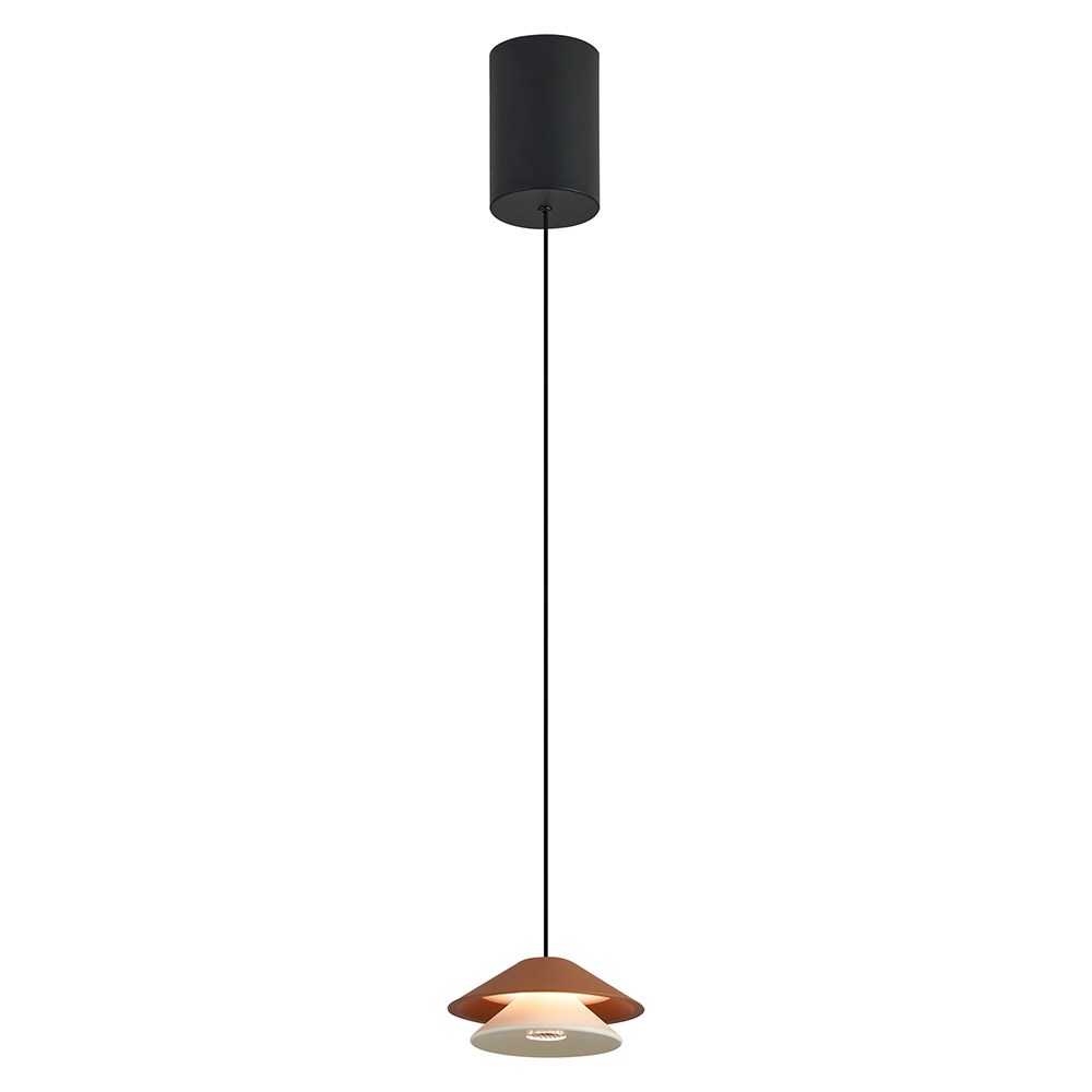 Mantra, Mantra Colgante LED Piccola Marron 9031