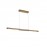 Mantra Colgante LED Lineal Oro 9036