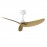 Mantra Ventilador sin Luz - Blanco-madera - 3 Palas Ipanema Blanco- Madera 9042