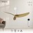Mantra Ventilador sin Luz - Blanco-madera - 3 Palas Ipanema Blanco- Madera 9042