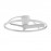Mantra Ventilador LED Pequeño - Blanco Nepal Ii Blanco 9043