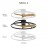 Mantra Ventilador LED Pequeño - Blanco - Madera Nepal Ii Blanco- Madera 9045