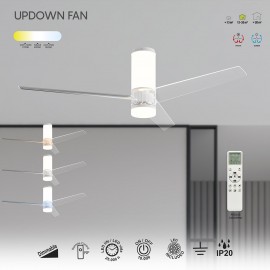 Mantra, Mantra Ventilador LED - Blanco Up and Down Fan Blanco 9062