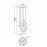 Mantra Lampara 8l- BASE Redondo Oro - 8941-8938-8939-8940 Andromeda Oro 9079