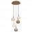 Mantra Lampara 5l- BASE Redondo Oro - 8941-x2-8938-8939-8940 Andromeda Oro 9080