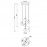 Mantra Lampara 5l- BASE Redondo Oro - 8941-x2-8938-8939-8940 Andromeda Oro 9080